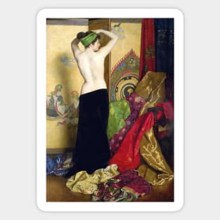 Pomps and Vanities - John Collier Sticker